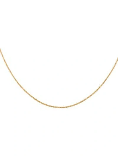 Pre-owned Necklace 14k Diamond Chain , 18" In Multi