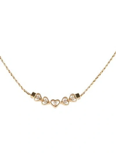 Pre-owned Necklace 14k Diamond , 14.25" In Multi