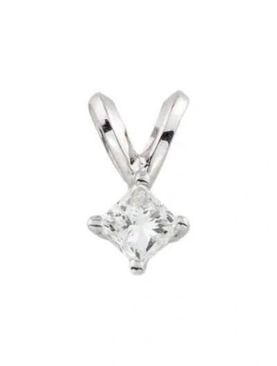 Pre-owned Necklace 14k Diamond Pendant In Multi