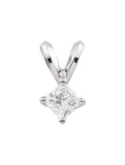 Pre-owned Necklace 14k Diamond Pendant In Multi