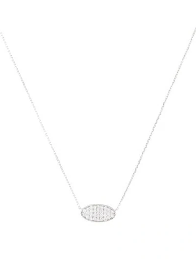 Pre-owned Necklace 14k Diamond Pendant , 16" In Multi