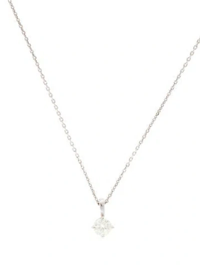 Pre-owned Necklace 14k Diamond Pendant , 16" In Multi