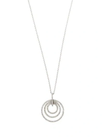 Pre-owned Necklace 14k Diamond Pendant , 16" In Multi