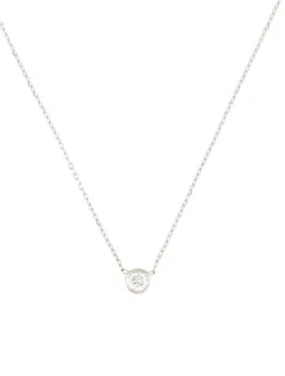 Pre-owned Necklace 14k Diamond Pendant , 16.25" In Multi