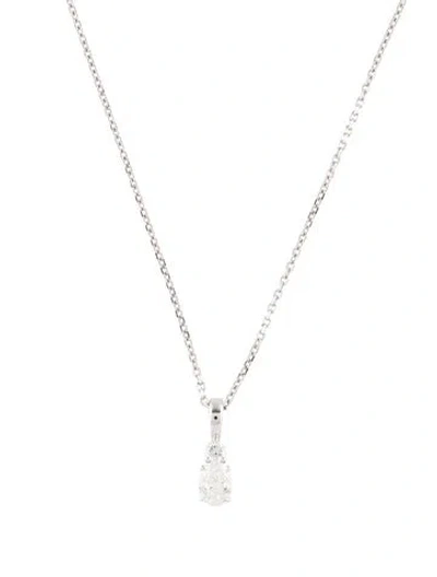 Pre-owned Necklace 14k Diamond Pendant , 18" In Multi