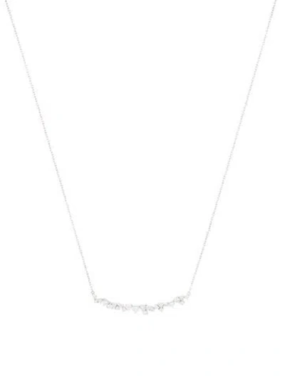 Pre-owned Necklace 14k Diamond Pendant , 18" In Multi