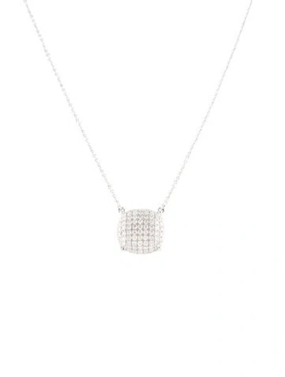 Pre-owned Necklace 14k Diamond Pendant , 18" In Multi