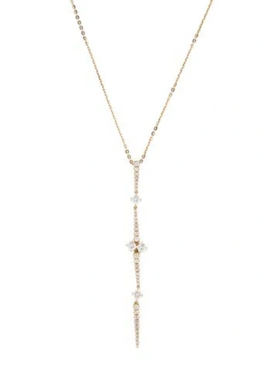 Pre-owned Necklace 14k Diamond Pendant , 18" In Multi