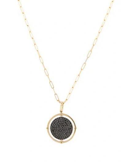 Pre-owned Necklace 14k Diamond Pendant , 18" In Multi