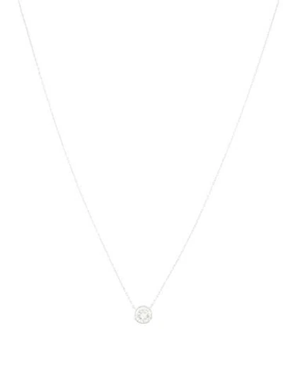 Pre-owned Necklace 14k Diamond Pendant , 18" In Multi