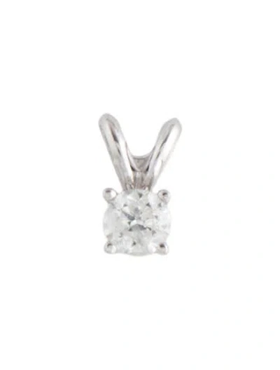 Pre-owned Necklace 14k Diamond Pendant  In Multi