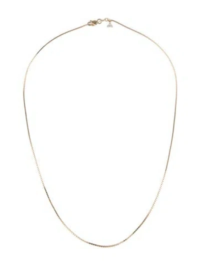 Pre-owned Necklace 14k Diamond Tag Chain , 17" In Multi