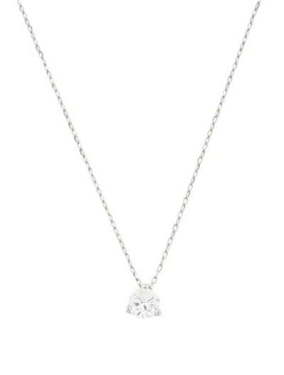 Pre-owned Necklace 14k Lab-grown Diamond Pendant , 18" In Multi