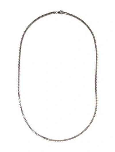 Pre-owned Necklace 14k Line Chain , 24" In Multi