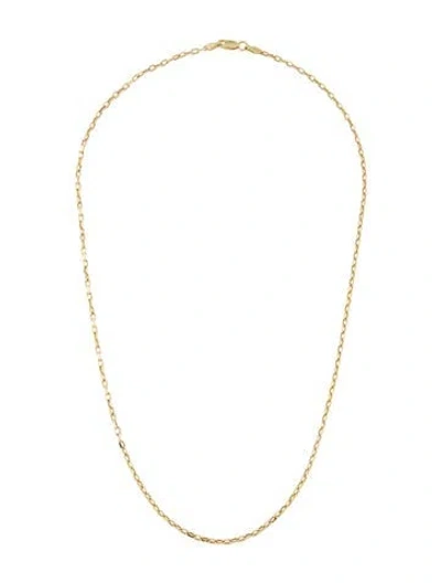 Pre-owned Necklace 14k Link Chain , 18" In Multi