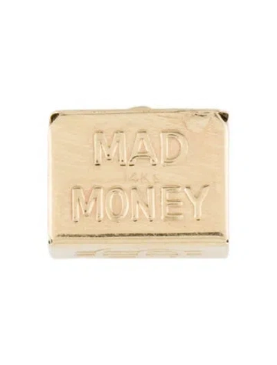 Pre-owned Necklace 14k 'mad Money' Charm In Multi