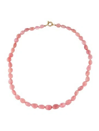 Pre-owned Necklace 14k Opal Bead , 19" In Multi