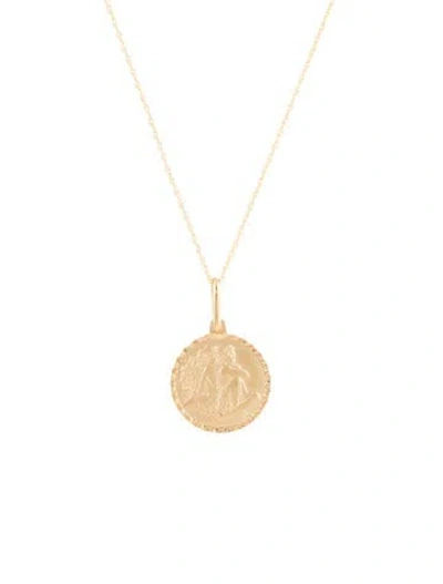 Pre-owned Necklace 14k Paperclip Choker , 14" In Multi