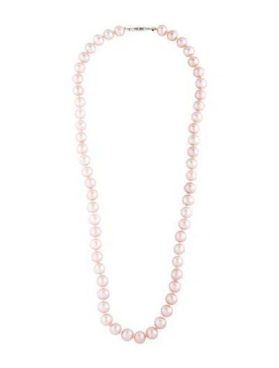 Pre-owned Necklace 14k Pearl Bead Strand , 18.5" In Multi