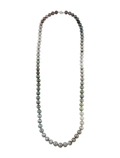 Pre-owned Necklace 14k Pearl Strand , 38" In Multi