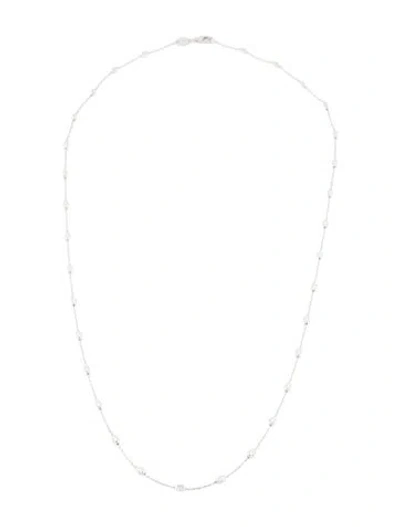 Pre-owned Necklace 14k Station , 20" In Multi