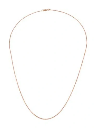Pre-owned Necklace 14k Thin Fancy Link Chain , 20" In Multi