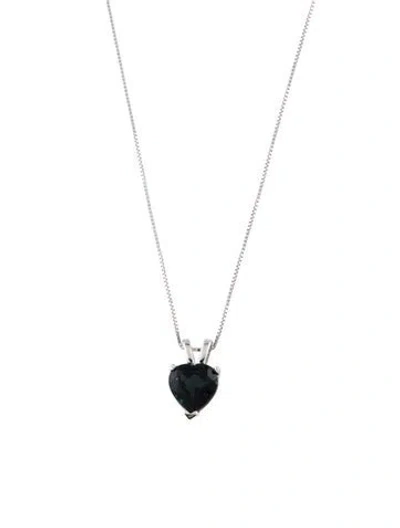 Pre-owned Necklace 14k Topaz Pendant , 16" In Multi