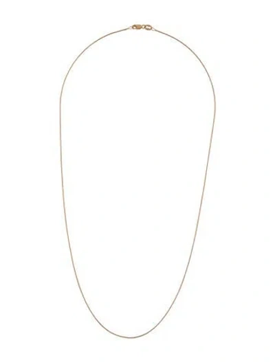 Pre-owned Necklace 14k Wheat Chain , 20" In Multi