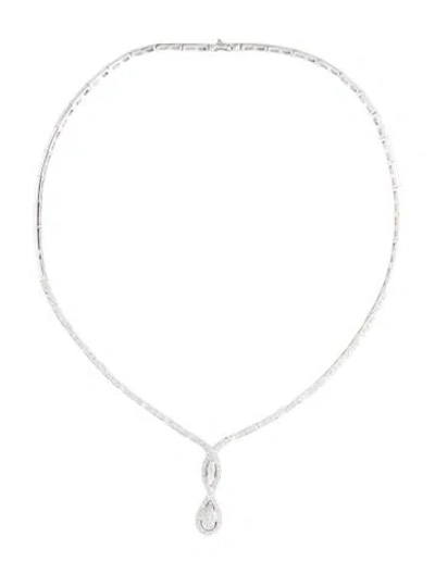 Pre-owned Necklace 18k 1.06ctw Diamond Pendant , 16" In Multi