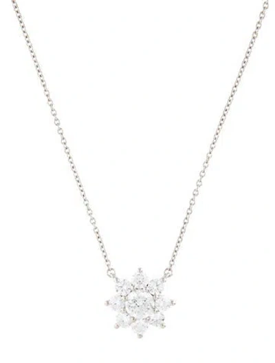 Pre-owned Necklace 18k 3.48ctw Lab-grown Diamond Pendant , 18" In Multi