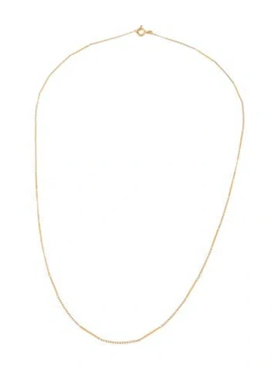 Pre-owned Necklace 18k Chain , 18" In Multi