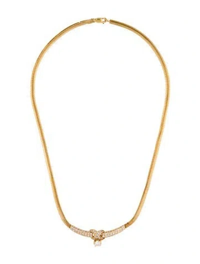 Pre-owned Necklace 18k Diamond Collar , 16" In Multi