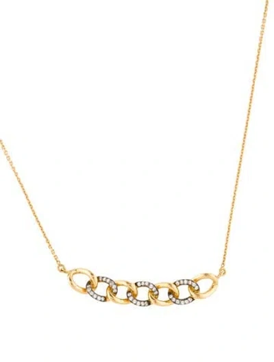 Pre-owned Necklace 18k Diamond Collar , 16" In Multi