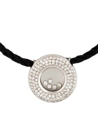 Pre-owned Necklace 18k Diamond Pendant , 22" In Multi