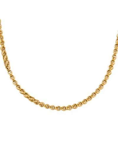 Pre-owned Necklace 18k Diamond Rope Chain , 19.25" In Multi