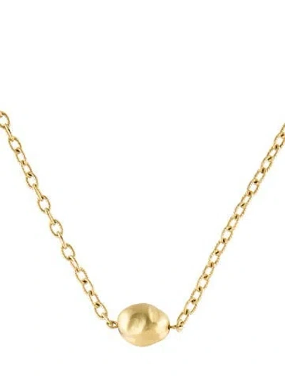 Pre-owned Necklace 18k Pendant , 16" In Multi