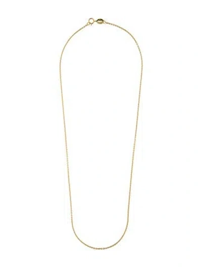 Pre-owned Necklace 18k Rope Chain , 17.5" In Multi