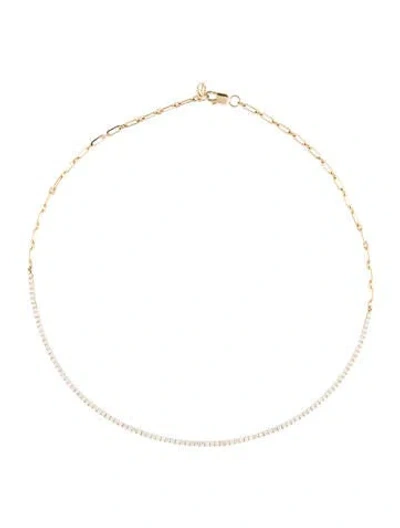 Pre-owned Necklace A. Jaffe 14k 2.52ctw Diamond Collar , 18.25" In Multi