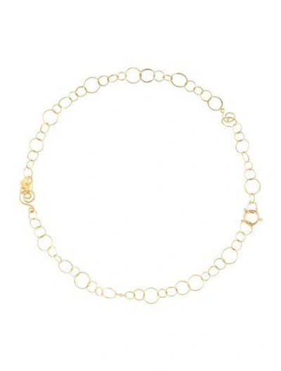 Pre-owned Necklace Diamond Station Chain , 16" In Multi