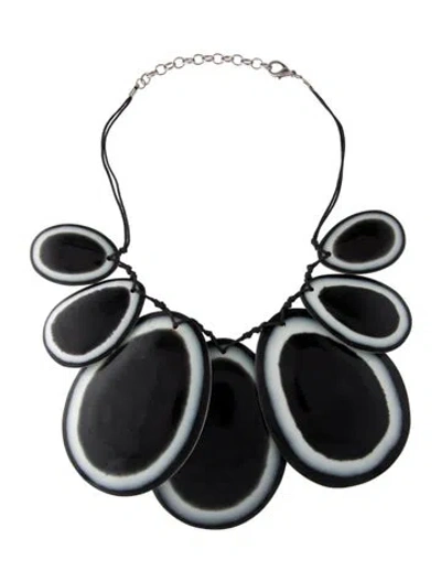Pre-owned Necklace Resin & Cord Chain , 20.25", 20.25" In Multi