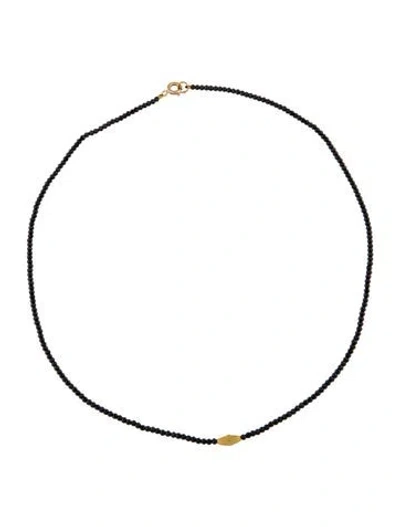 Pre-owned Necklace Spinel Bead Strand , 16.25" In Multi