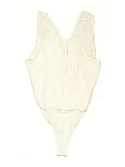 Pre-owned Nectar Clothing Bodysuit In White