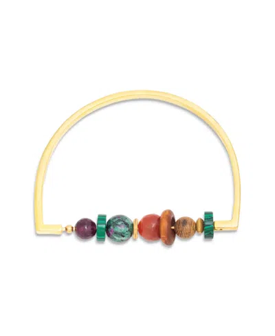Nectar Nectar New York 18k Gold Plated Matrika Bangle Bracelet