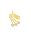 Nectar Nectar New York 18k Gold Plated Nubia Cocktail Ring In Gold