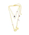 Nectar Nectar New York 18k Gold Plated Nuru Multi Chain Necklace In Gold