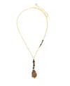Nectar Nectar New York 18k Gold Plated Nyasha Long Chain Necklace In Gold