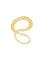 Nectar Nectar New York 18k Gold Plated Ocho Statement Ring In Gold