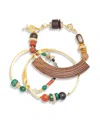 Nectar Nectar New York 18k Gold Plated Sri Mai Tei Bangle Bracelet In Gold