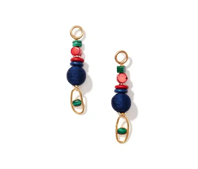 Nectar Nectar New York Prismatic Gemstone Earrings In Gold Plated