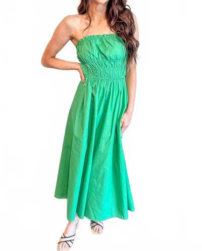 Needii Mid Summer Nights Maxi Dress In Green In Multi